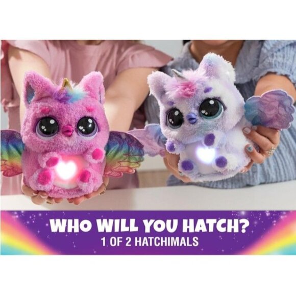 Hatchimal Alive Mystery Hatch Pufficorn Surprise Interactive Toy & Egg w/Mist - Picture 4 of 10